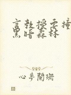 言教授要撞坏了黑暗森林