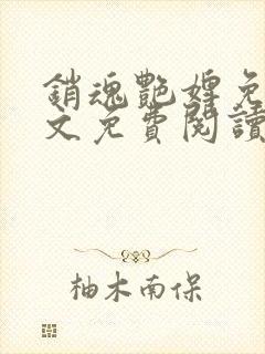 销魂艳婢免费全文免费阅读