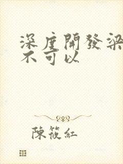 深度开发梁医生不可以