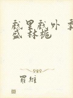 戏里戏外 季淮盛 林栀