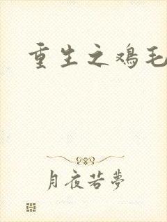 重生之鸡毛蒜皮