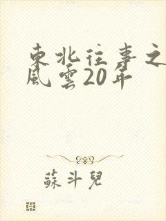 东北往事之黑道风云20年