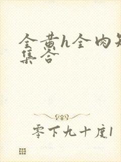 全黄h全肉短篇集合