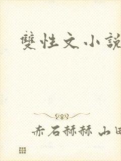 双性文小说