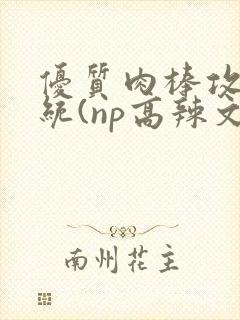 优质肉棒攻略系统(np高辣文)