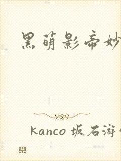 黑萌影帝妙探妻