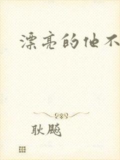 漂亮的他不说话