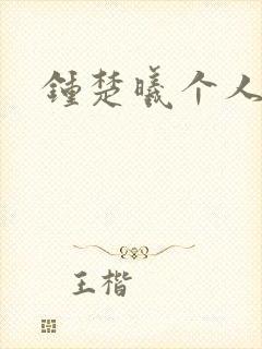 钟楚曦个人简历