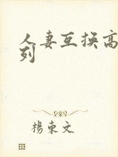 人妻互换高h系列