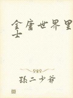 金庸世界里的道士