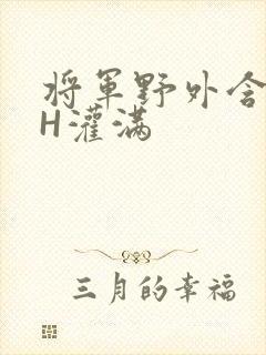 将军野外含公主H灌满