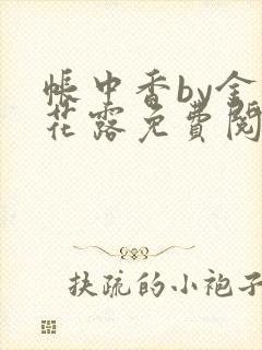 帐中香by金银花露免费阅读