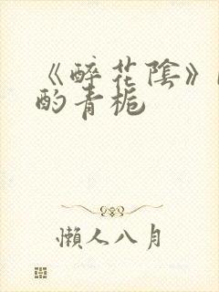 《醉花阴》by酌青栀