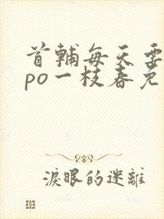 首辅每天要不够po一枝春免费阅读