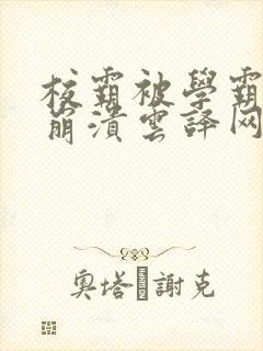 校霸被学霸玩到崩溃云译网