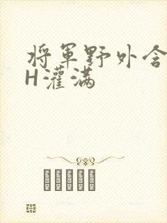 将军野外含公主H灌满