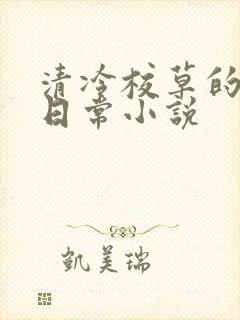 清冷校草的堕落日常小说