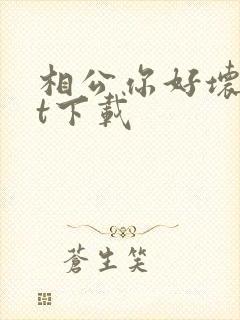 相公你好坏txt下载