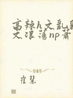 高辣h文乱乳h文浪荡np萧太后