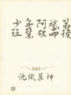 少年阿斌第二部珏慧破而后立