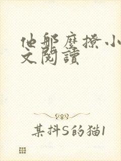 他那么撩小说全文阅读