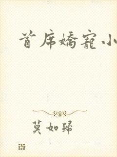 首席娇宠小情人