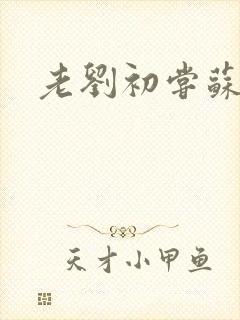 老刘初尝苏荷媳