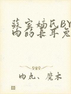 苏家嫡氏BY吃肉的长耳兔