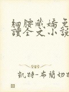 细腰藏娇免费阅读全文小说苏珞浅