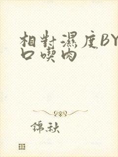 相对湿度BY大口吃肉