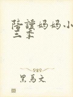 陪读妈妈小说第三季