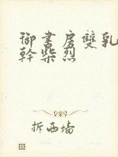 御书房双乳晃动干柴烈