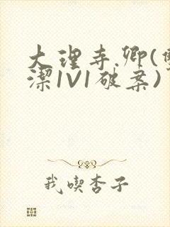 大理寺.卿(双洁1V1破案)