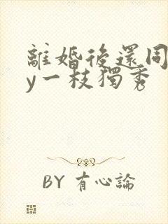 离婚后还同居by一枝独秀