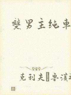 双男主纯车骨科