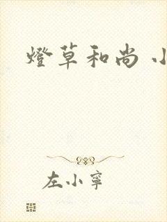 灯草和尚 小说
