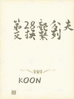 第28部分夫妇交换系列