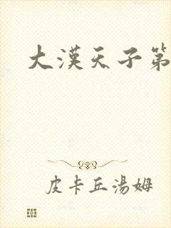 大汉天子第一部