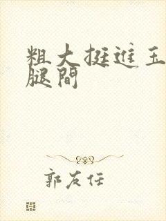 粗大挺进玉芬双腿间