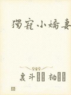 独宠小娇妻
