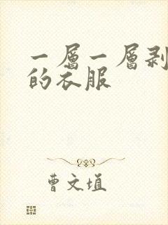 一层一层剥开我的衣服
