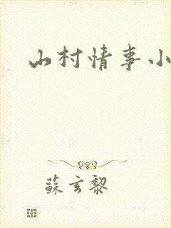 山村情事小说