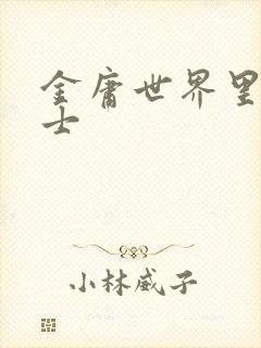 金庸世界里的道士