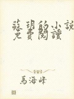 苏玥的小说全文免费阅读