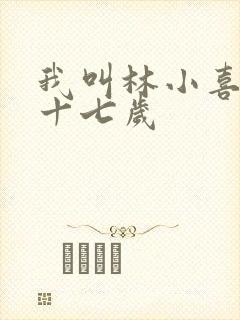 我叫林小喜今年十七岁