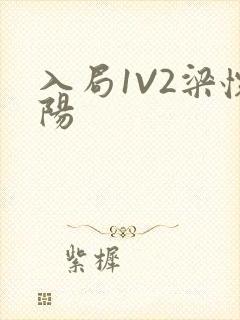 入局1V2梁怀阳封面