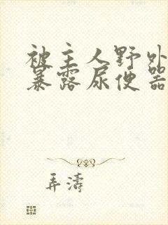 被主人野外调教暴露尿便器