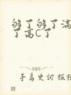 够了够了满到C了高C了