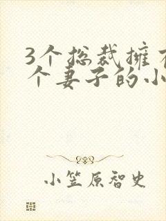 3个总裁拥有一个妻子的小说