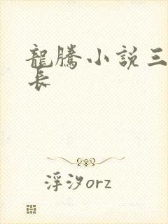 龙腾小说三宝局长